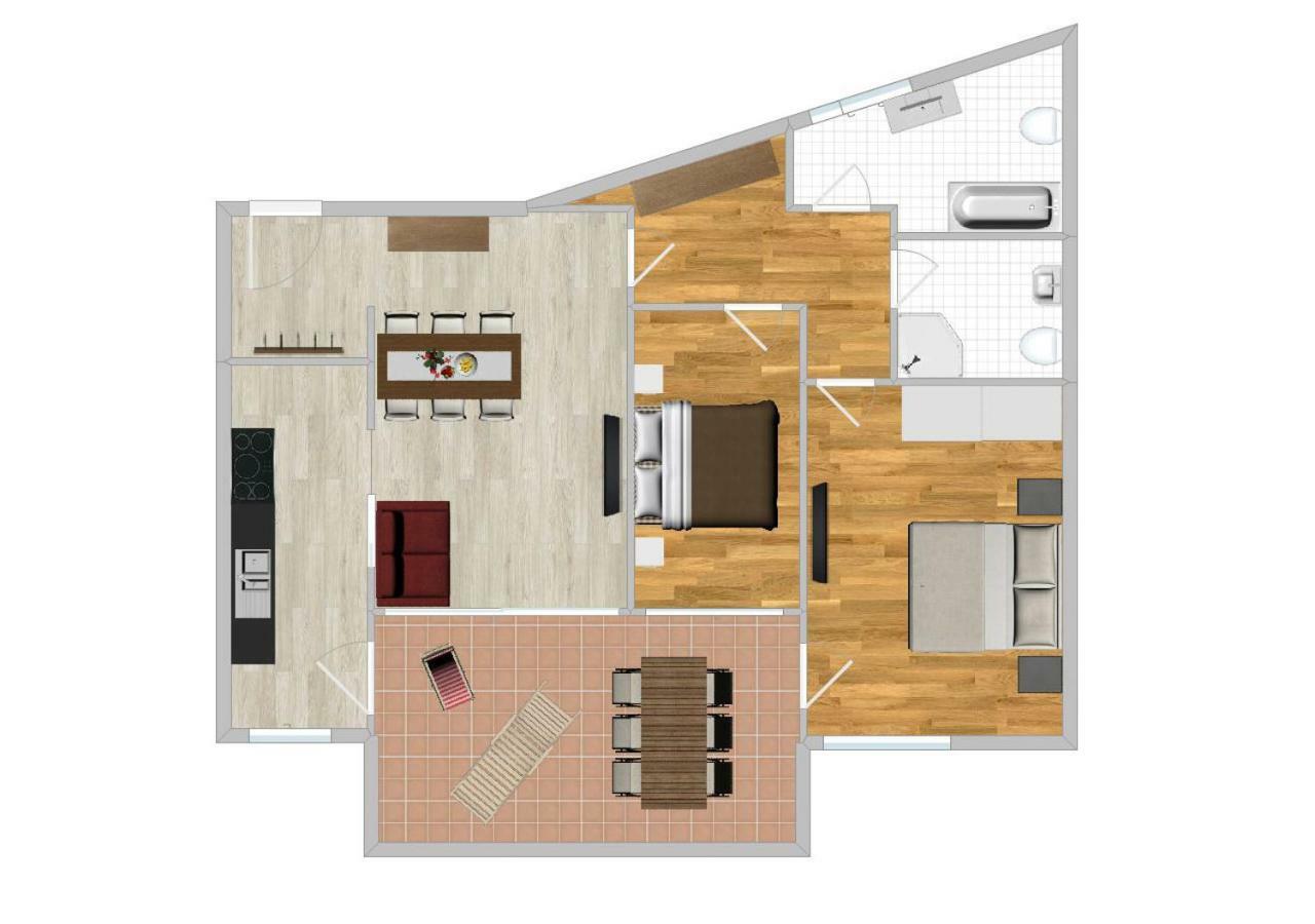 Appartment Larcher - Meinhard Мерано Экстерьер фото